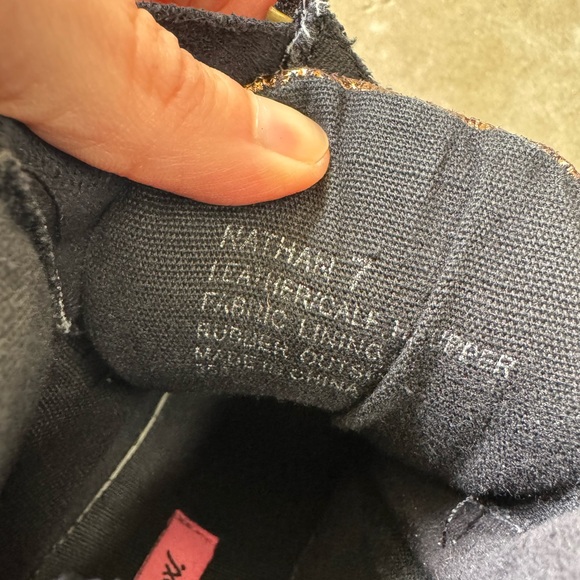 Betsey Johnson sneakers Nathan. - Leopard Multi Sneakers Calf Hair Leather - Picture 6 of 7